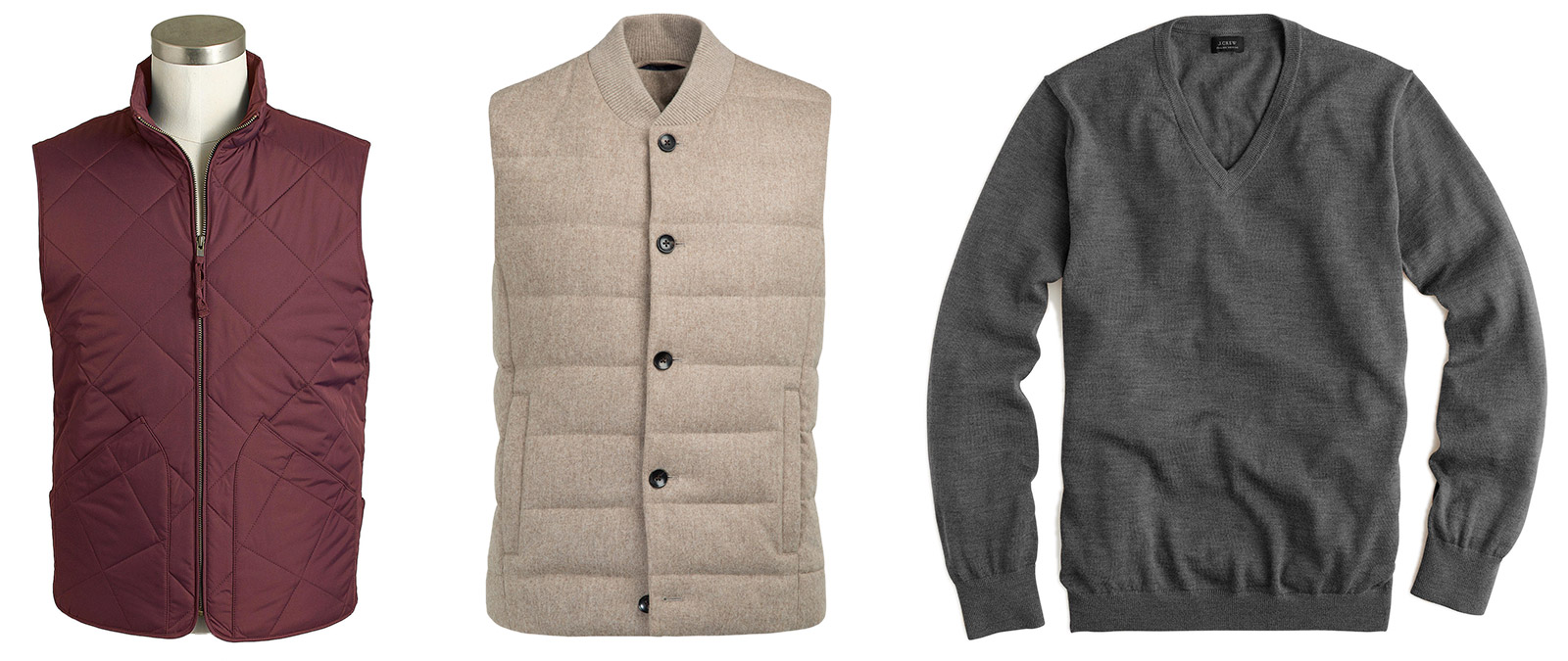 men's winter fashion midlayers