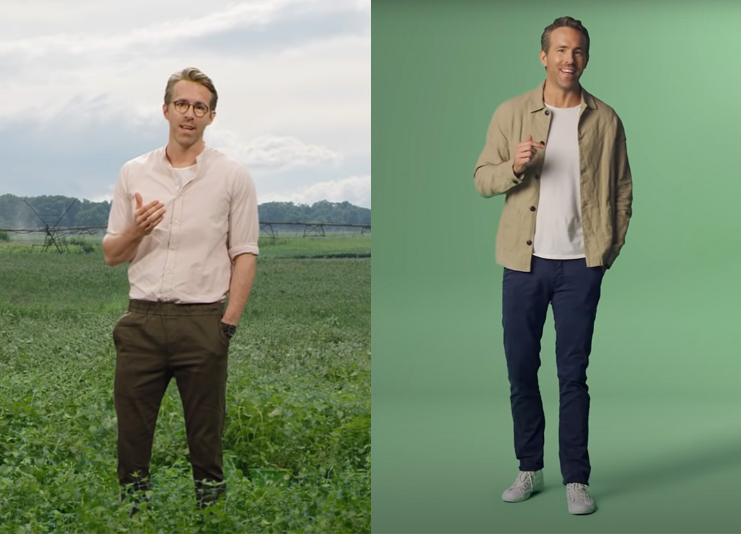 ryan reynolds wearing business comfortable outfits