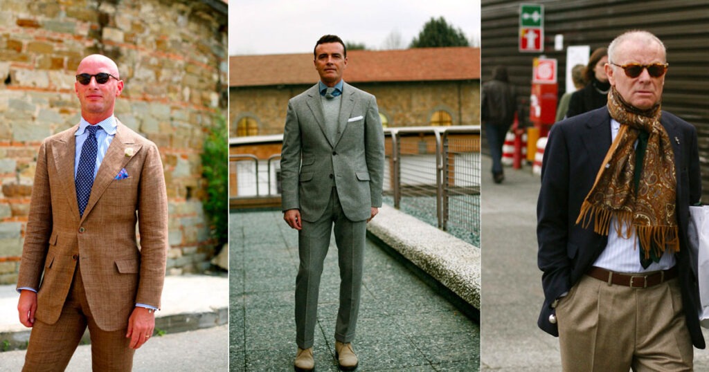 men wearing suits
