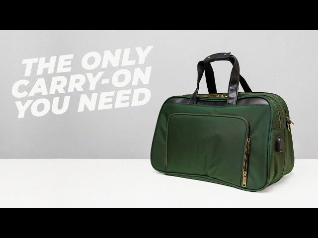 The BEST Minimalist Travel Bag — Nomad Lane Bento Bag v3 and v3 SPORT review • Effortless Gent