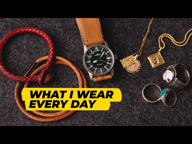 The Jewelry I Wear Every Day (affordable men's jewelry collection)