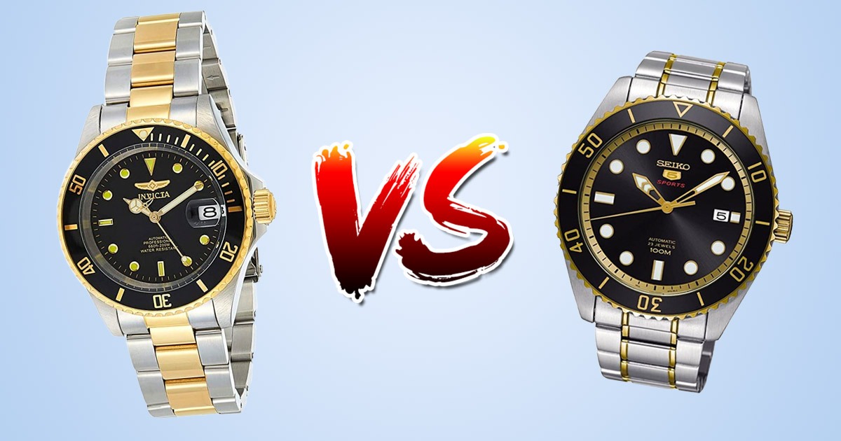 Invicta vs Seiko: What’s the Best Brand For You?
