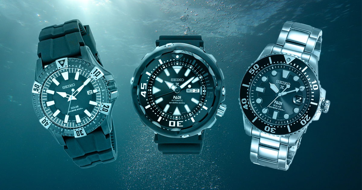 15 Of The Best Seiko Dive Watches Perfect For Deep Sea Exploration (Or Chillin’ In A Hot Tub)