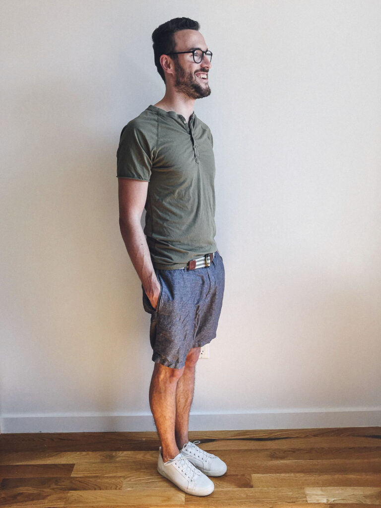 five ways to wear one: tailored fit shorts