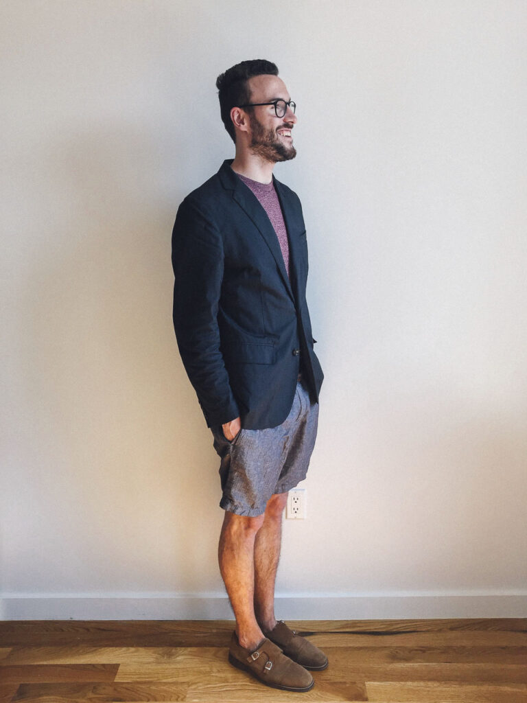 five ways to wear one: tailored fit shorts